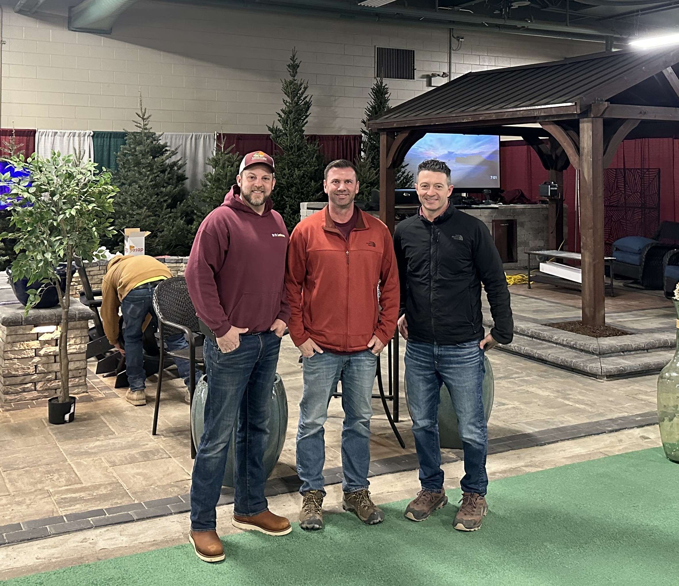 Clay, Russ, and Doug — Green Summit leadership team